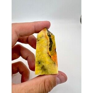 Bumblebee Jasper Tower - Bumblebee Jasper Crystal Point - Bee Tower